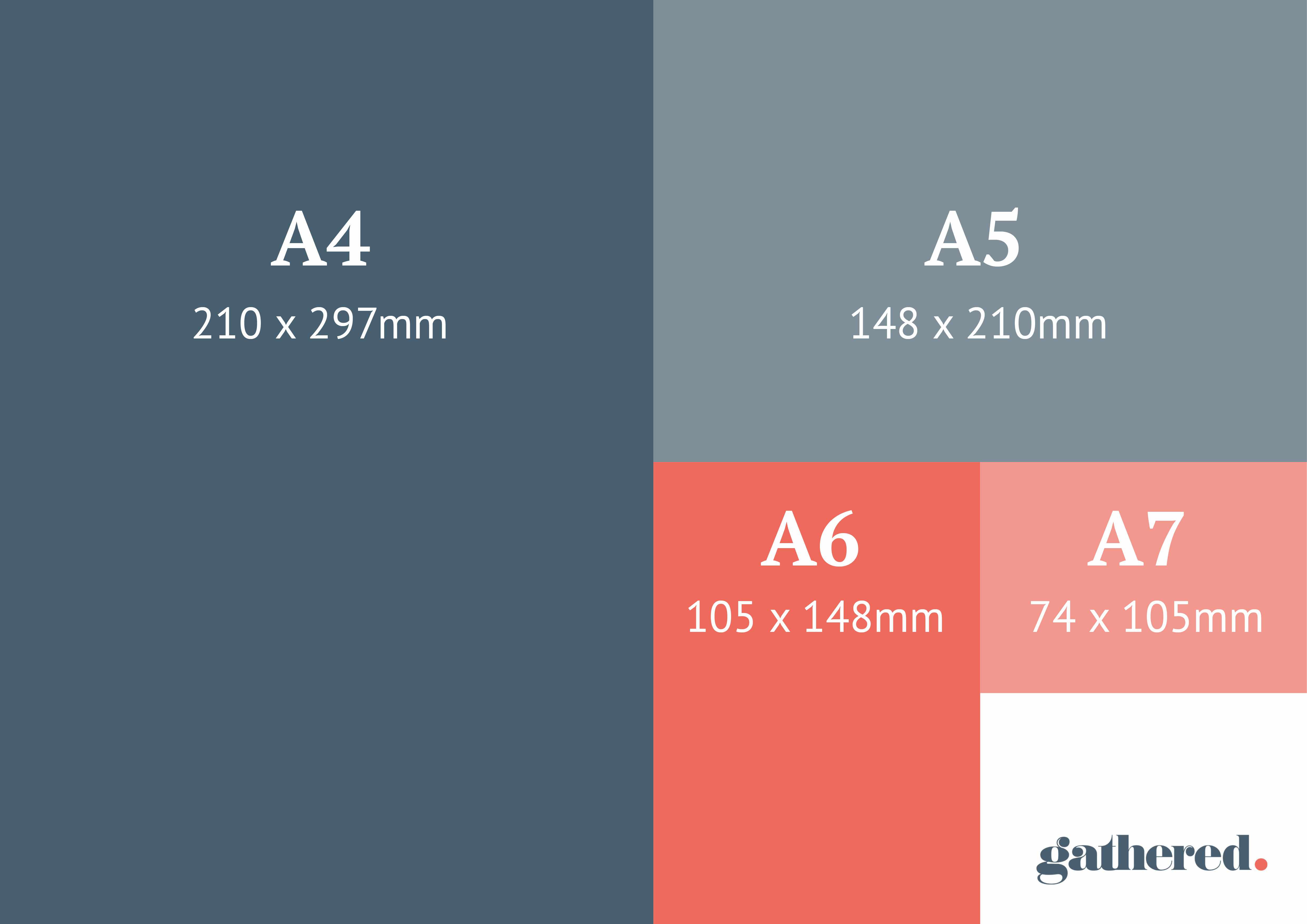 A4 Paper Size Dimensions in Centimeters